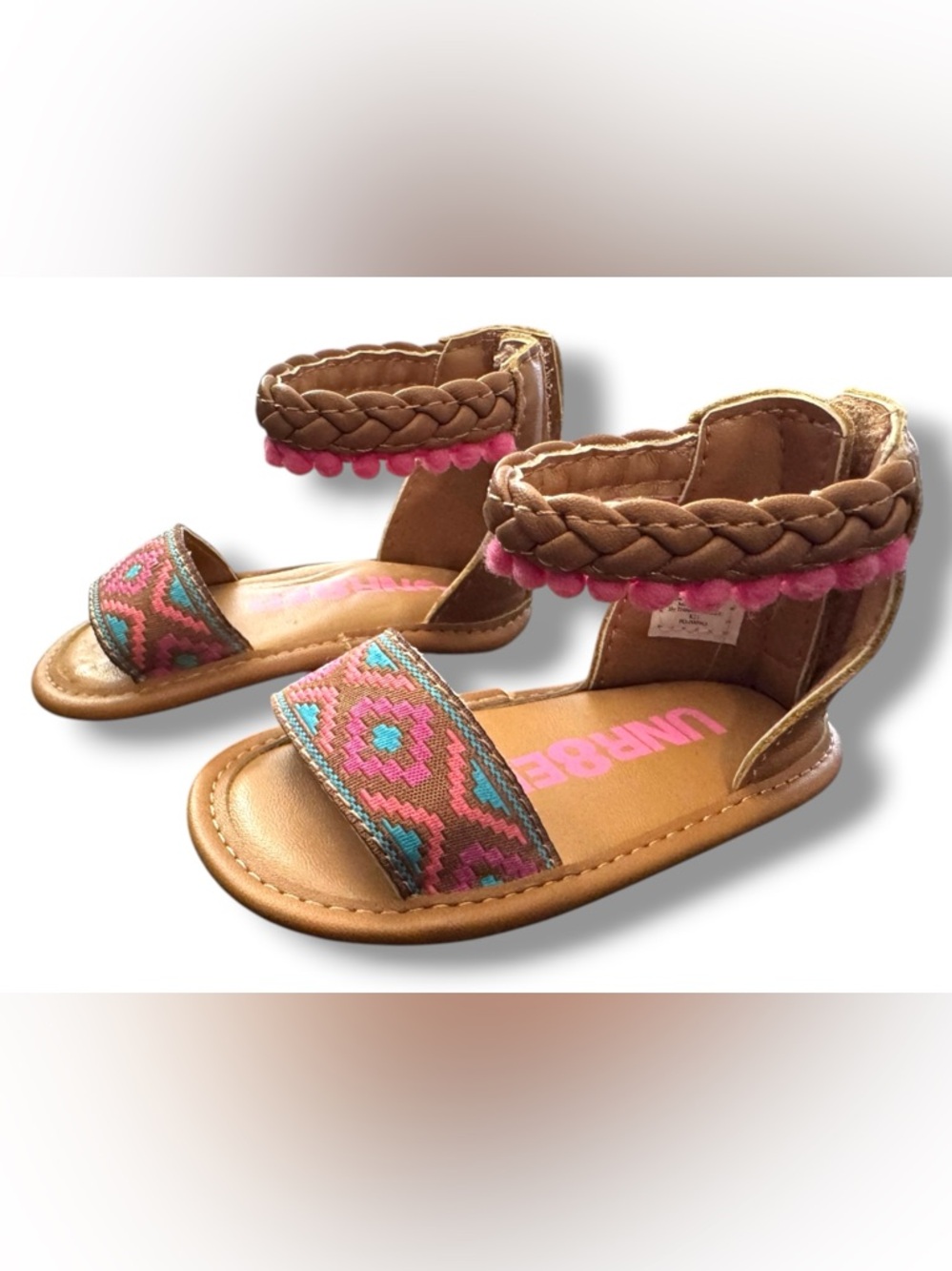 Unr8ed girls toddler summer sandals, toddler sandals, summer sandals, Unr8ed